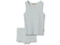 Wheat Louis undertøjssæt med blå striber